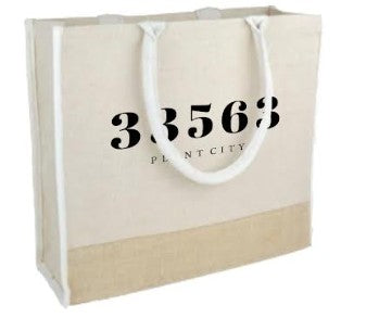 PLANT CITY 33563 | Signature Jute Tote