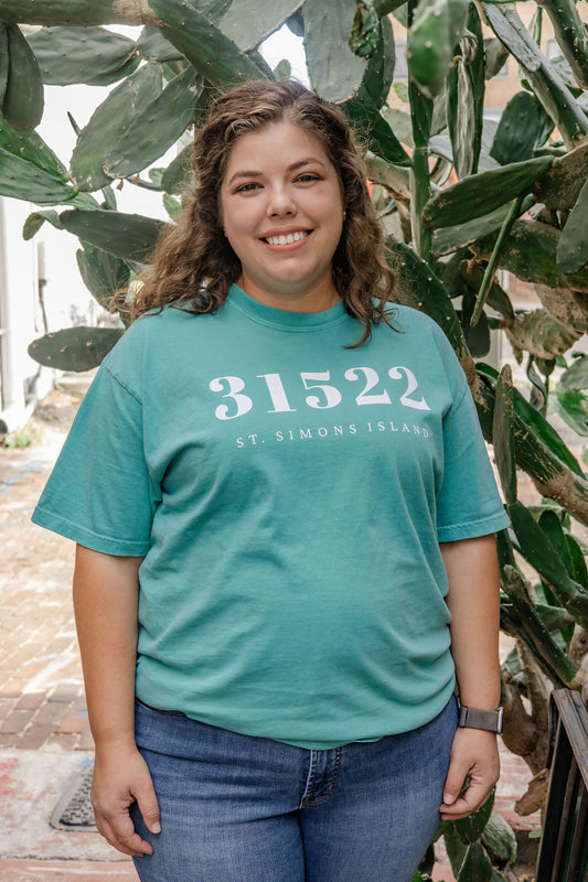 ST. SIMONS ISLAND 31522 | Premium Signature Tee (Pre-sale)